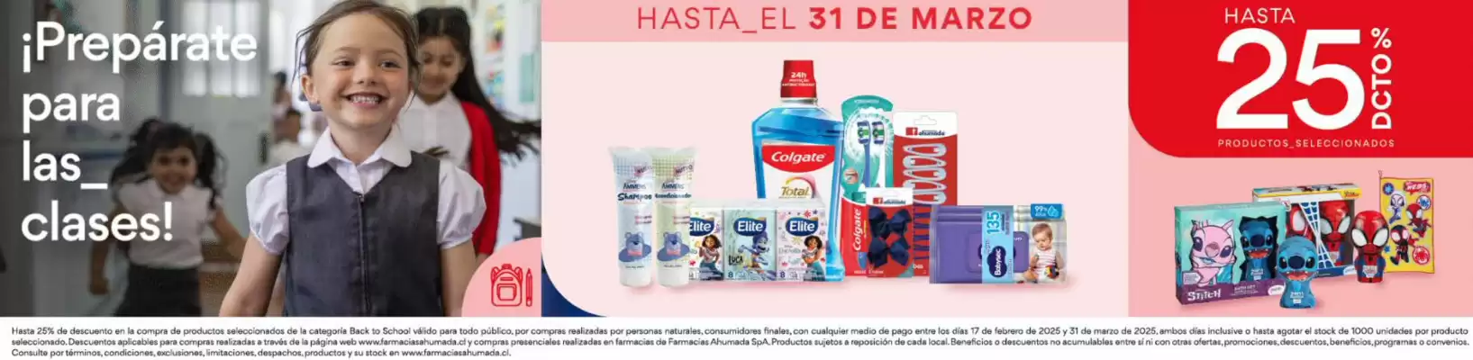 Catálogo Farmacias Ahumada (válido hasta 31-03)