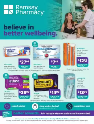 Ramsay Pharmacy catalogue (valid until 9-03)