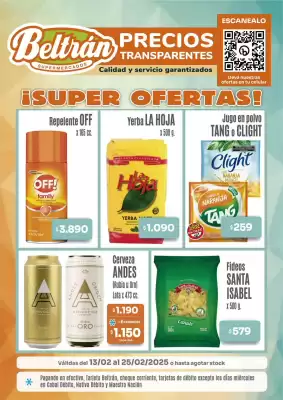 Catálogo Beltrán Supermercados (válido hasta 25-02)