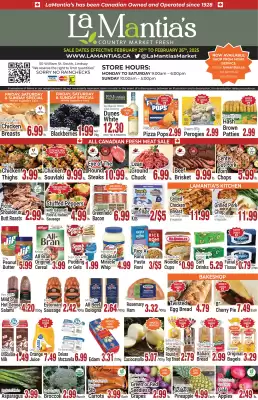 Lamantia's flyer (valid until 26-02)