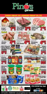 Pino's flyer (valid until 26-02)