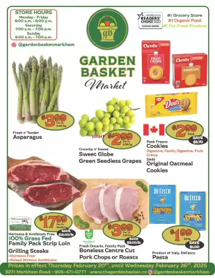 The Garden Basket flyer (valid until 26-02)