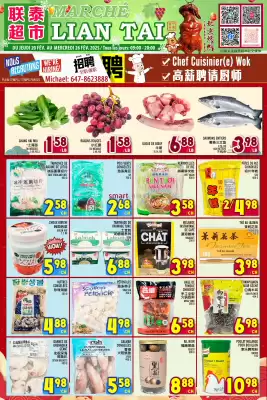 Marché Lian Tai flyer (valid until 26-02)