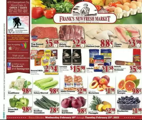 Frank's Fresh Market Weekly Ad (valid until 25-02)