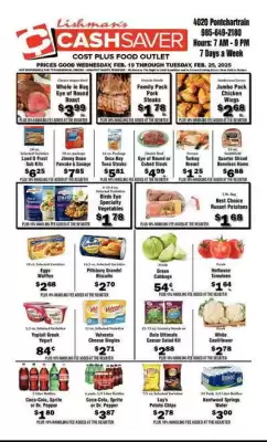 Cash Saver Slidell Weekly Ad (valid until 25-02)