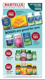 Bartell Drugs Weekly Ad week 9 Page 1