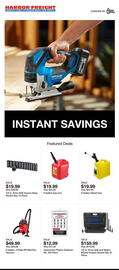 Harbor Freight Tools Weekly Ad Page 1