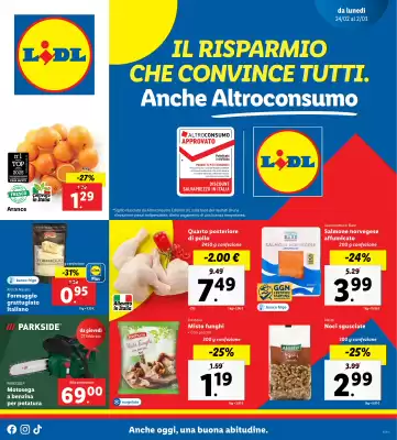 Volantino Lidl (valido fino al 2-03)