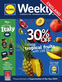 Lidl leaflet week 9 Page 1