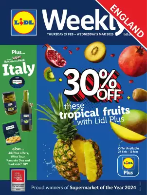 Lidl leaflet (valid until 5-03)