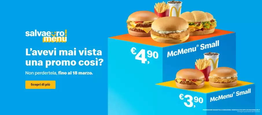 Volantino McDonald's (valido fino al 18-03)