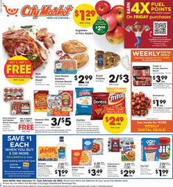 City Market Weekly Ad week 8 Page 1