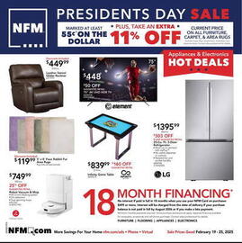 Nebraska Furniture Mart Weekly Ad week 8 Page 1