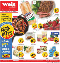 Weis Markets Weekly Ad week 8 Page 1