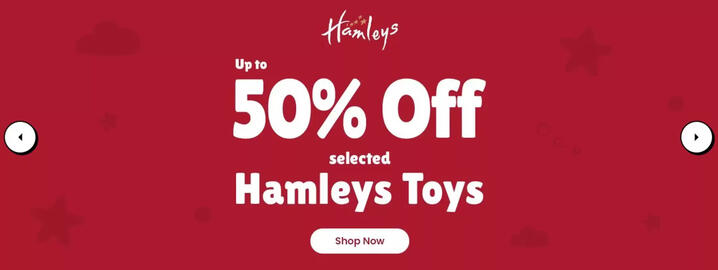 Hamleys leaflet Page 1