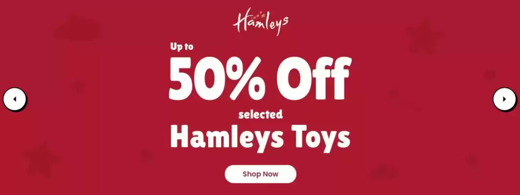 Hamleys leaflet (valid until 27-02)