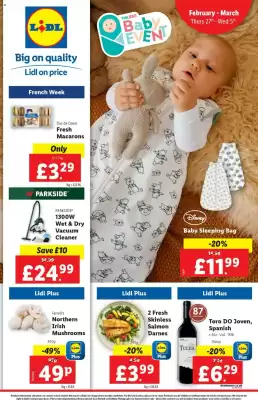 Lidl leaflet (valid until 5-03)