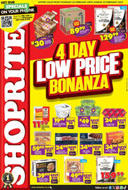 Shoprite catalogue Page 1