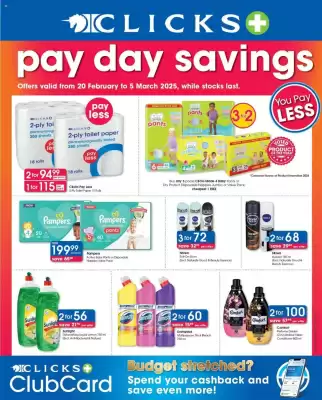 Clicks catalogue (valid until 5-03)