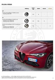 Alfa Romeo Flugblatt | Giulia 2024 Seite 11