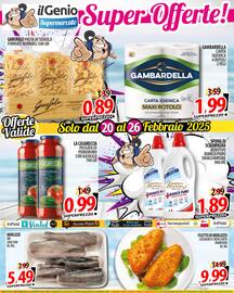 Volantino Il Genio Supermercato settimana 8 Pagina 1