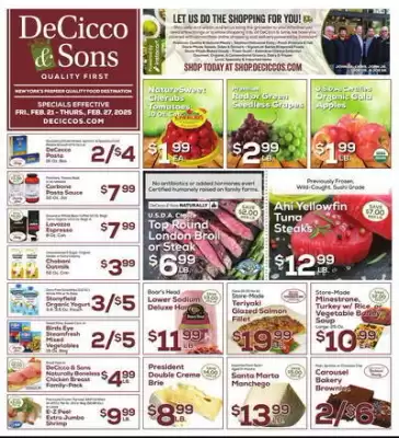 DeCicco & Sons Weekly Ad (valid until 27-02)