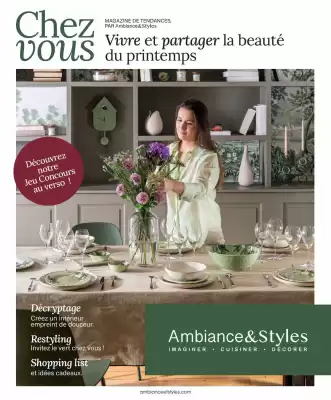 Catalogue Ambiances & Styles (valable jusqu'au 31-05)