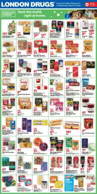 London Drugs flyer (valid until 26-02)