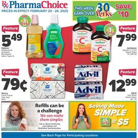 PharmaChoice flyer week 8 Page 1