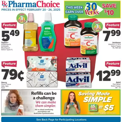 PharmaChoice flyer (valid until 26-02)