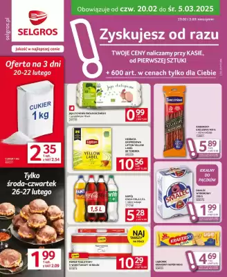 Selgros gazetka (ważność do 5-03)