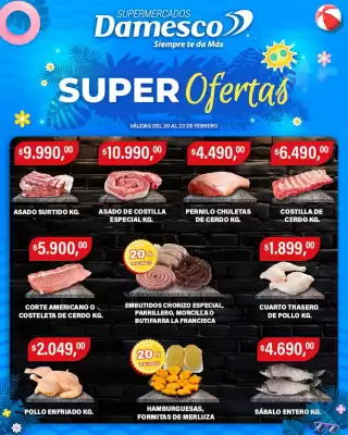 Catálogo Supermercados Damesco (válido hasta 23-02)