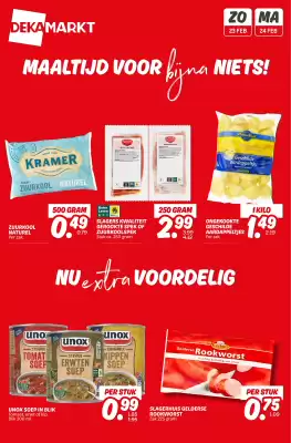 Dekamarkt folder - Nu of Nooit voordeel (geldig t/m 24-02)