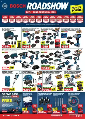 Sydney Tools catalogue (valid until 22-02)