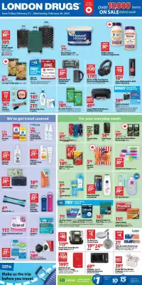 London Drugs flyer (valid until 26-02)