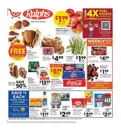 Ralphs Weekly Ad week 8 Page 1