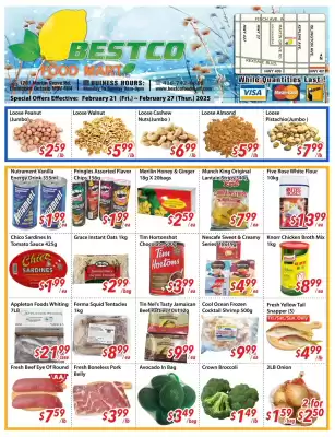 Bestco Food Mart flyer (valid until 27-02)