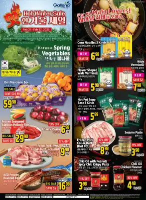 Galleria Supermarket flyer (valid until 27-02)