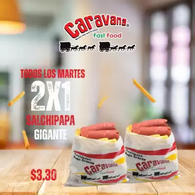 Catálogo Caravana Fast Food (válido hasta 28-02)