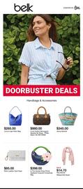 Belk Weekly Ad week 8 Page 1