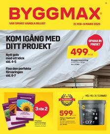 Byggmax reklamblad Sida 1