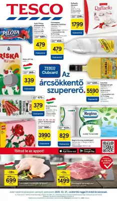 Tesco akciós újság (érvényes eddig: 5-03)