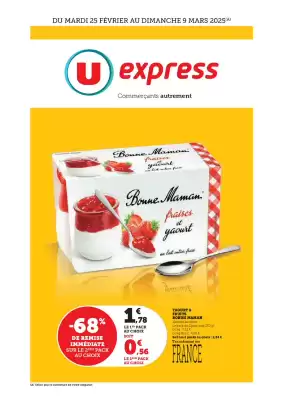 Catalogue U Express (valable jusqu'au 9-03)