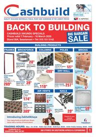 Cashbuild catalogue week 8 Page 1