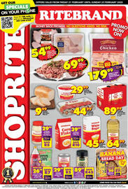 Shoprite catalogue Page 1