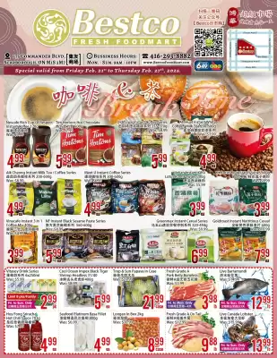 Bestco Food Mart flyer (valid until 27-02)