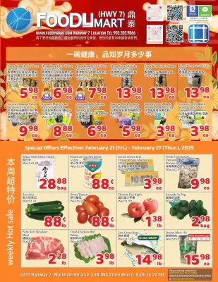 Foody Mart flyer (valid until 27-02)