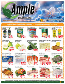 Ample Food Market flyer week 8 Page 1