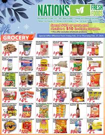 Nations Fresh Foods flyer week 8 Page 1