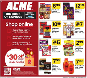 ACME Weekly Ad Page 1